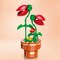 Plant Building Brick Kit - Cannibal Flower by Wizardi F07N11-23-5(113)